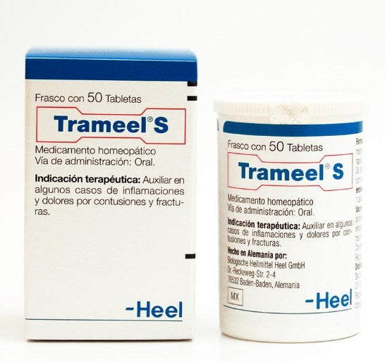 Trameel S Auxiliar en Inflamación y Dolor por contusión o Fractura