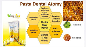 Pasta Dental Atomy con Propoleo y Te Verde
