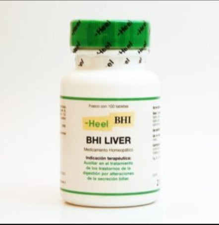 BHI LIVER Auxiliar en los trastornos digestivos por alteración de la secreción biliar
