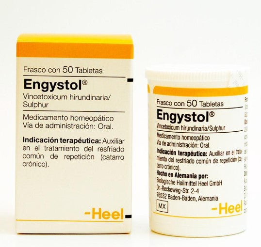 ENGYSTOL Auxiliar para combatir enfermedades virales y bacteriológicas del tracto respiratorio