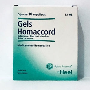 Gels Homaccord Ampolletas