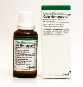 GELS HOMACCORD Auxiliar de dolor Cervical, dolor de cuello