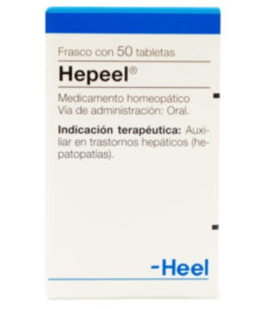 Hepeel Comprimidos Trastornos Hepaticos