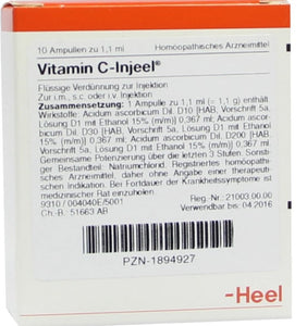VITAMINA C INJEEL
